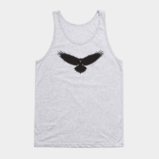 Raven Hugin and Munin Ink Sketch Tank Top